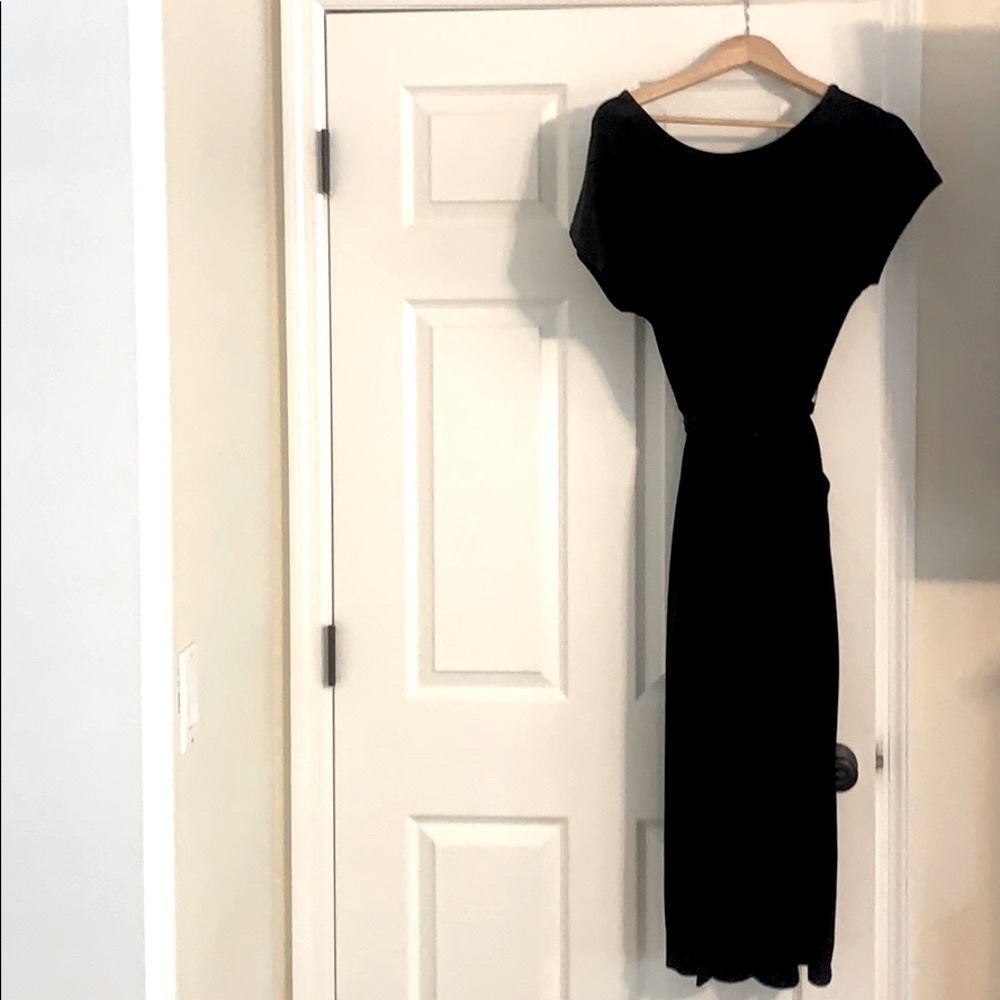 GAP Black Velvet Jumpsuit